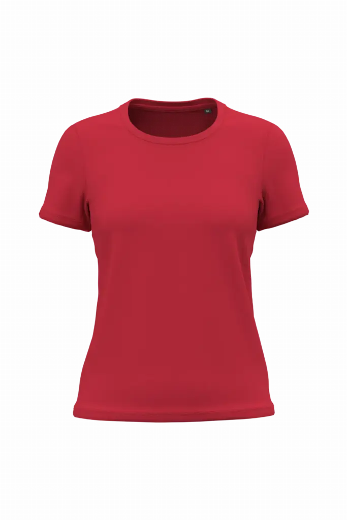 K3026ORG - Dames T-shirt Bio150, red — productfoto 18