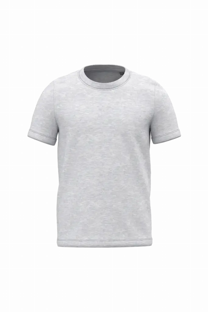 K3027ORG - Kinder T-shirt Bio150, ash heather