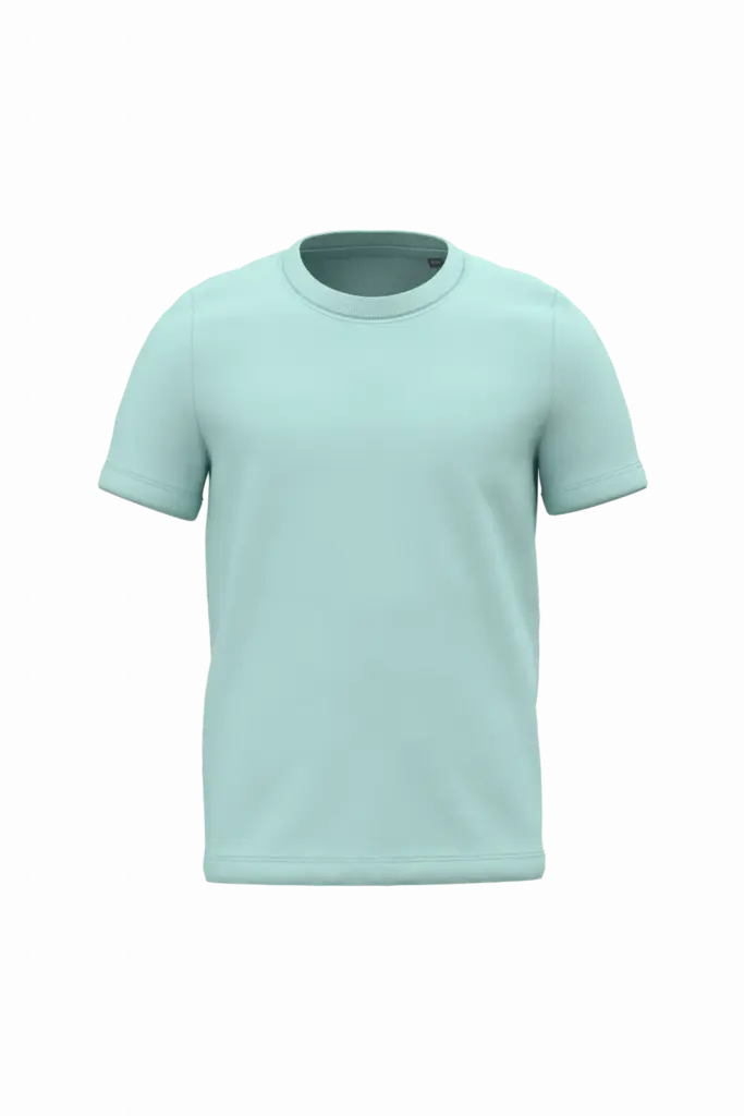 K3027ORG - Kinder T-shirt Bio150, ice mint — productfoto 5