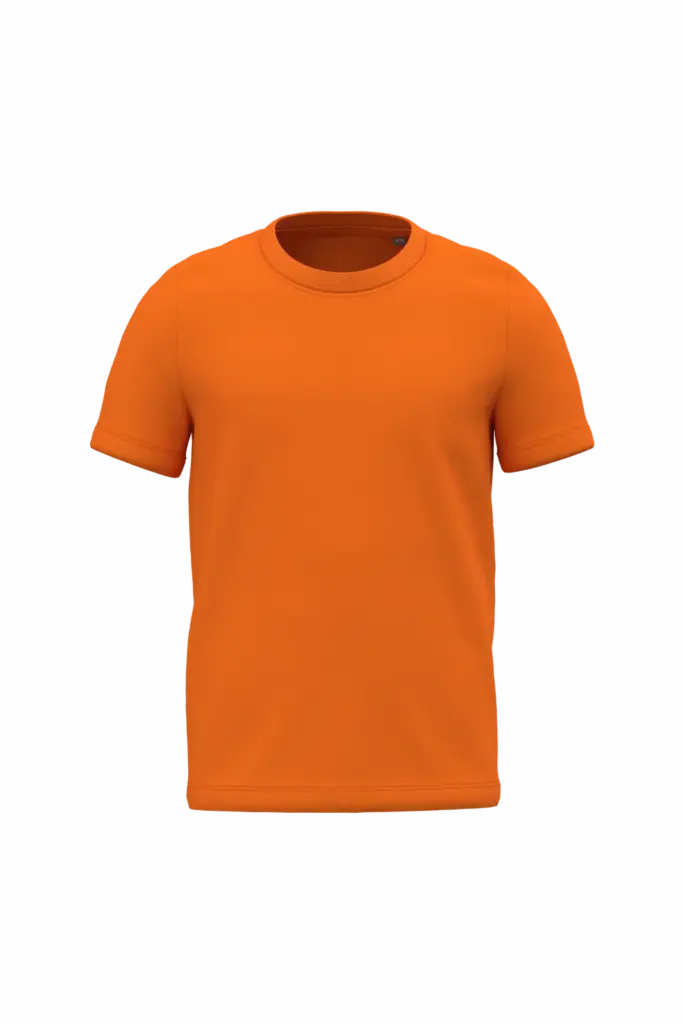 K3027ORG - Kinder T-shirt Bio150, orange — productfoto 10