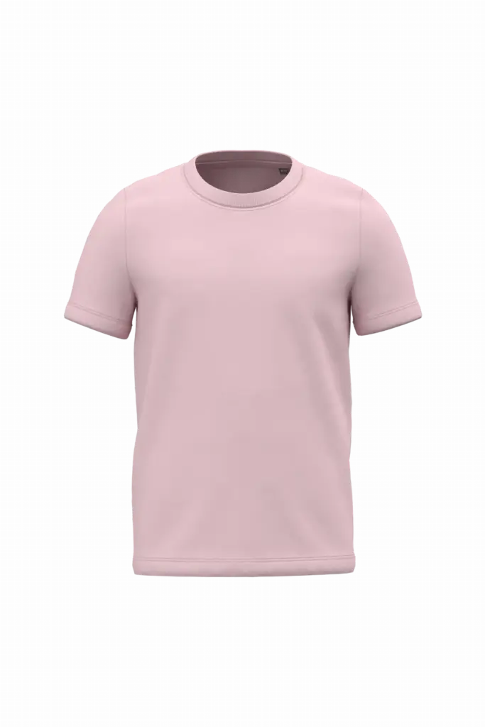 K3027ORG - Kinder T-shirt Bio150, pale pink — productfoto 12
