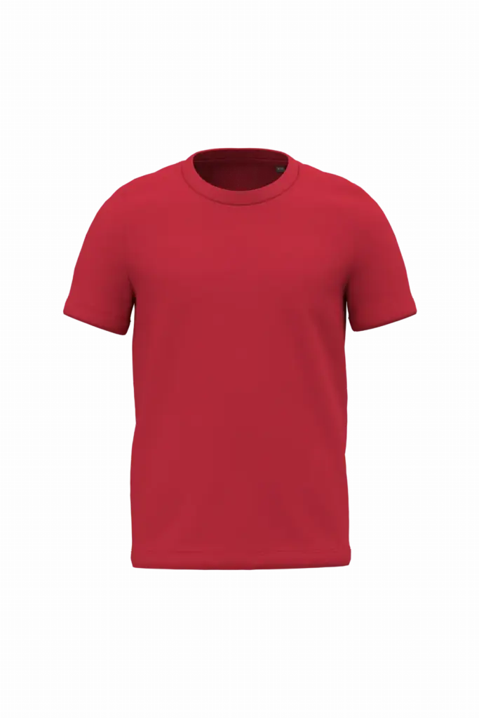 K3027ORG - Kinder T-shirt Bio150, red — productfoto 13