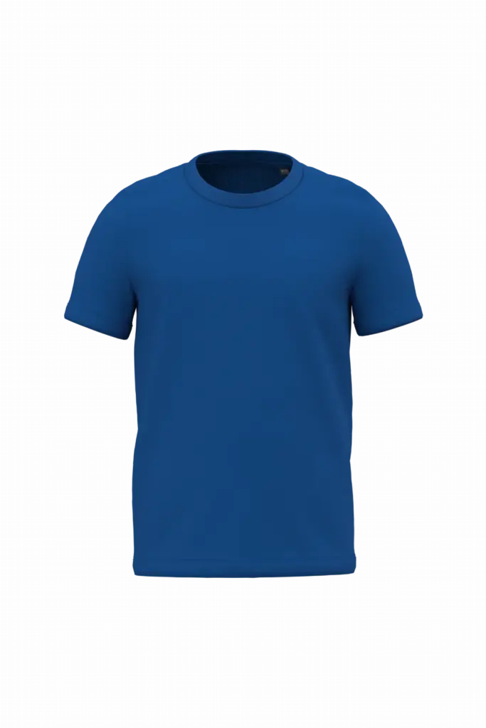 K3027ORG - Kinder T-shirt Bio150, royal blue — productfoto 14