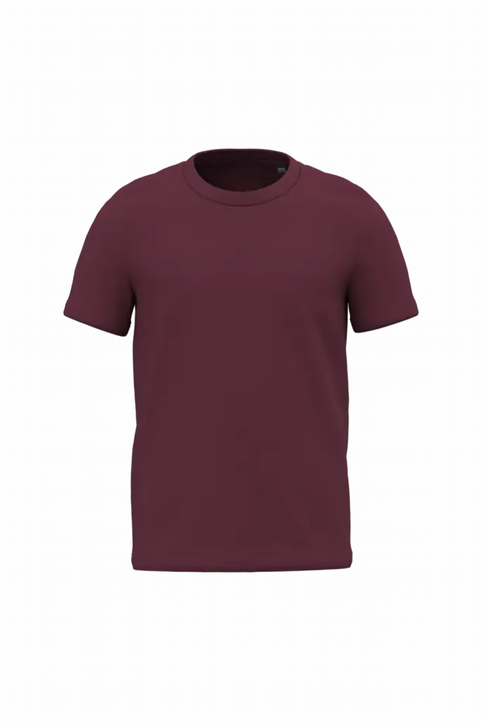 K3027ORG - Kinder T-shirt Bio150, wine — productfoto 19