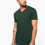 Heren-T-shirt BIO150 IC V-hals — productfoto 5