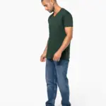 Heren-T-shirt BIO150 IC V-hals — productfoto 6
