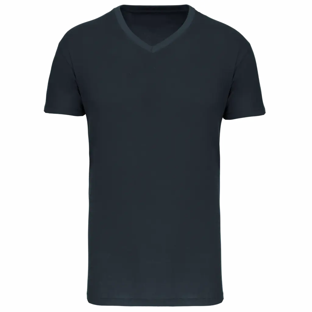 Heren-T-shirt BIO150 IC V-hals, navy — productfoto 26