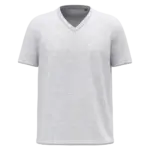K3028ORG - Heren-T-shirt BIO150 V-hals, ash heather