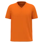 K3028ORG - Heren-T-shirt BIO150 V-hals, orange — productfoto 8