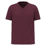 K3028ORG - Heren-T-shirt BIO150 V-hals, wine — productfoto 13