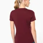 Dames-T-shirt BIO150 IC V-hals — productfoto 2