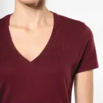 Dames-T-shirt BIO150 IC V-hals — productfoto 3