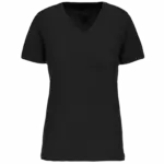Dames-T-shirt BIO150 IC V-hals, black — productfoto 11