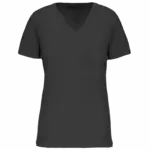 Dames-T-shirt BIO150 IC V-hals, dark grey — productfoto 14