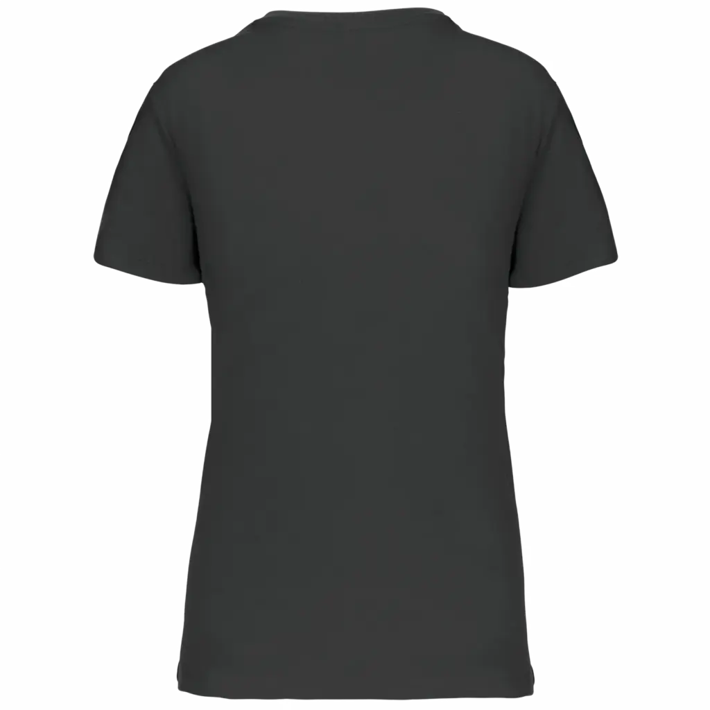 Dames-T-shirt BIO150 IC V-hals, dark grey — productfoto 15