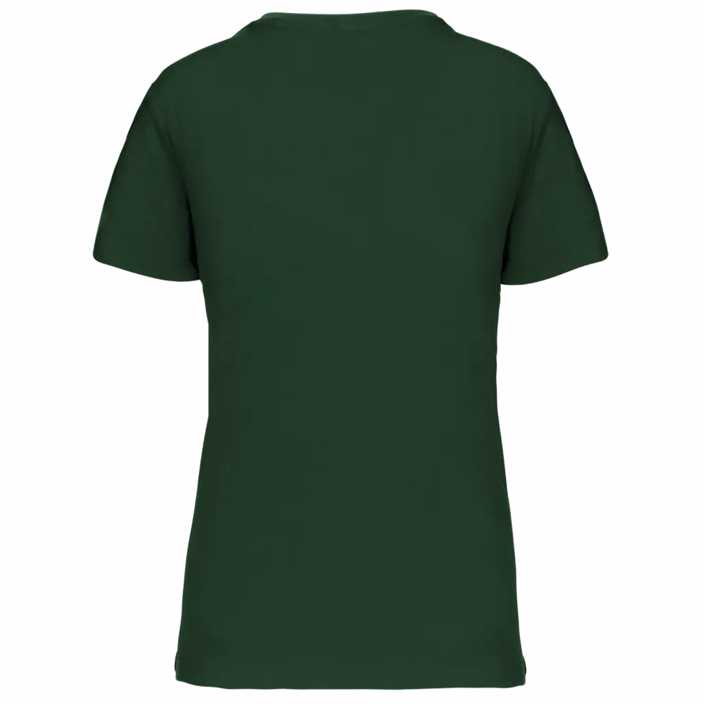 Dames-T-shirt BIO150 IC V-hals, forest green — productfoto 18