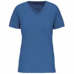 Dames-T-shirt BIO150 IC V-hals, light royal blue — productfoto 20