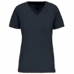 Dames-T-shirt BIO150 IC V-hals, navy — productfoto 26