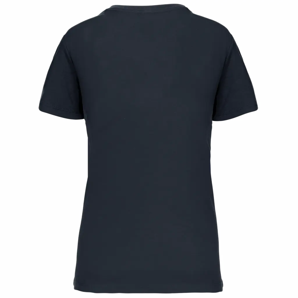 Dames-T-shirt BIO150 IC V-hals, navy — productfoto 27