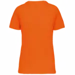 Dames-T-shirt BIO150 IC V-hals, orange — productfoto 30
