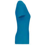 Dames-T-shirt BIO150 IC V-hals, tropical blue — productfoto 37