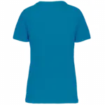 Dames-T-shirt BIO150 IC V-hals, tropical blue — productfoto 39