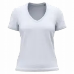 K3029ORG - Dames-T-shirt BIO150 IC V-hals, white — productfoto 12