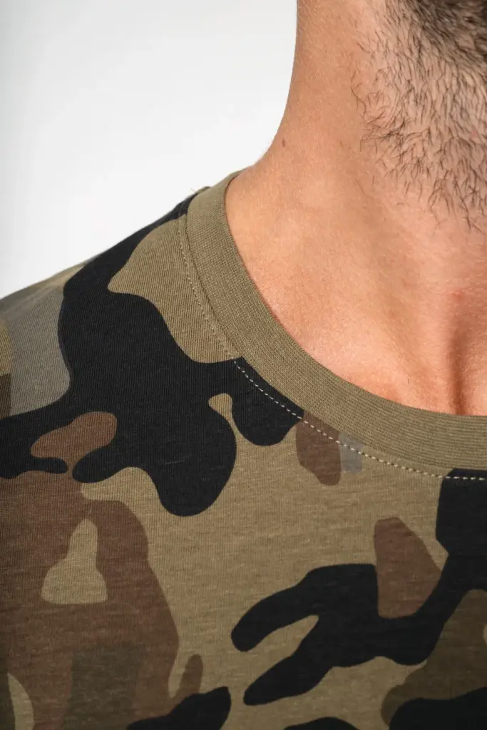 T-shirt camo korte mouwen — productfoto 4