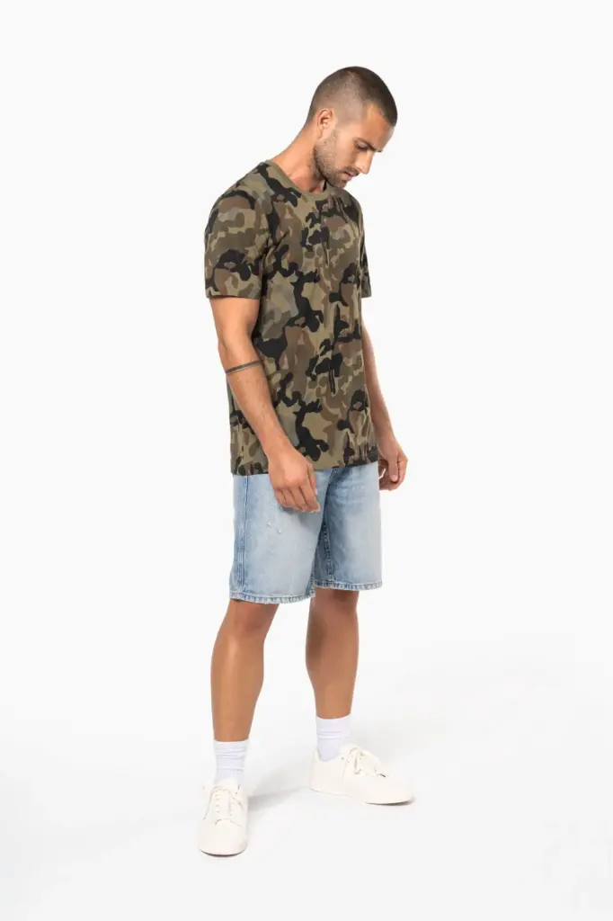 T-shirt camo korte mouwen — productfoto 6