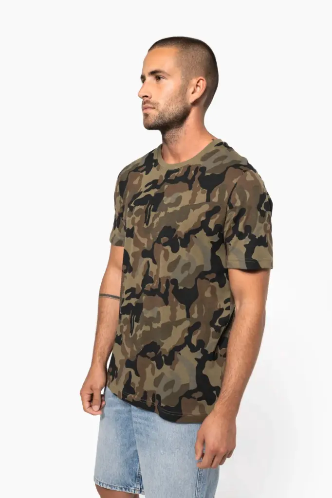 T-shirt camo korte mouwen — productfoto 7