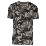 T-shirt camo korte mouwen, grey camouflage — productfoto 9