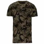 T-shirt camo korte mouwen, olive camouflage — productfoto 12