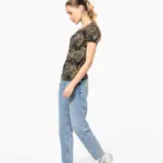 Dames-T-shirt camo korte mouwen — productfoto 6