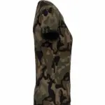 Dames-T-shirt camo korte mouwen, olive camouflage — productfoto 8