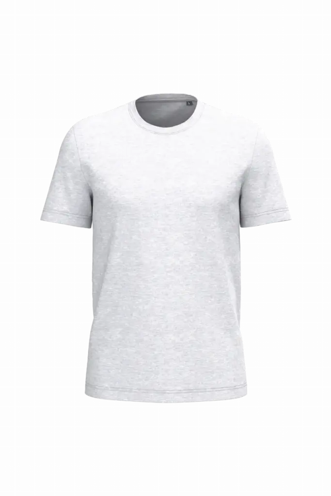 Heren T-shirt Bio190 IC, ash heather — productfoto 10