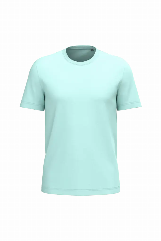 Heren T-shirt Bio190 IC, ice mint — productfoto 34