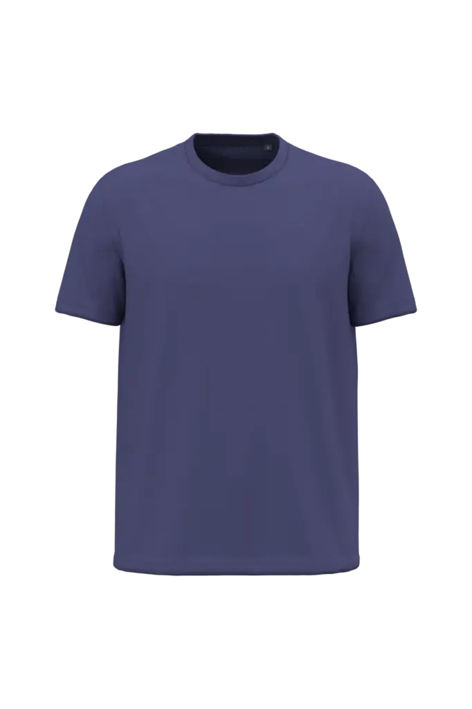 K3032ORG - Heren T-shirt Bio190, deep purple — productfoto 6
