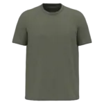 K3032ORG - Heren T-shirt Bio190, green marble heather — productfoto 8