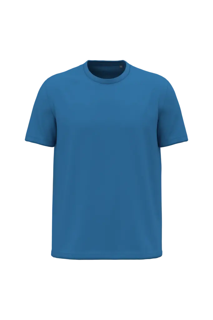 K3032ORG - Heren T-shirt Bio190, light royal blue — productfoto 13