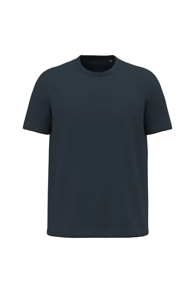 K3032ORG - Heren T-shirt Bio190, navy — productfoto 15