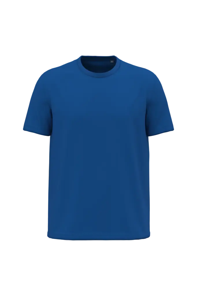 K3032ORG - Heren T-shirt Bio190, royal blue — productfoto 18