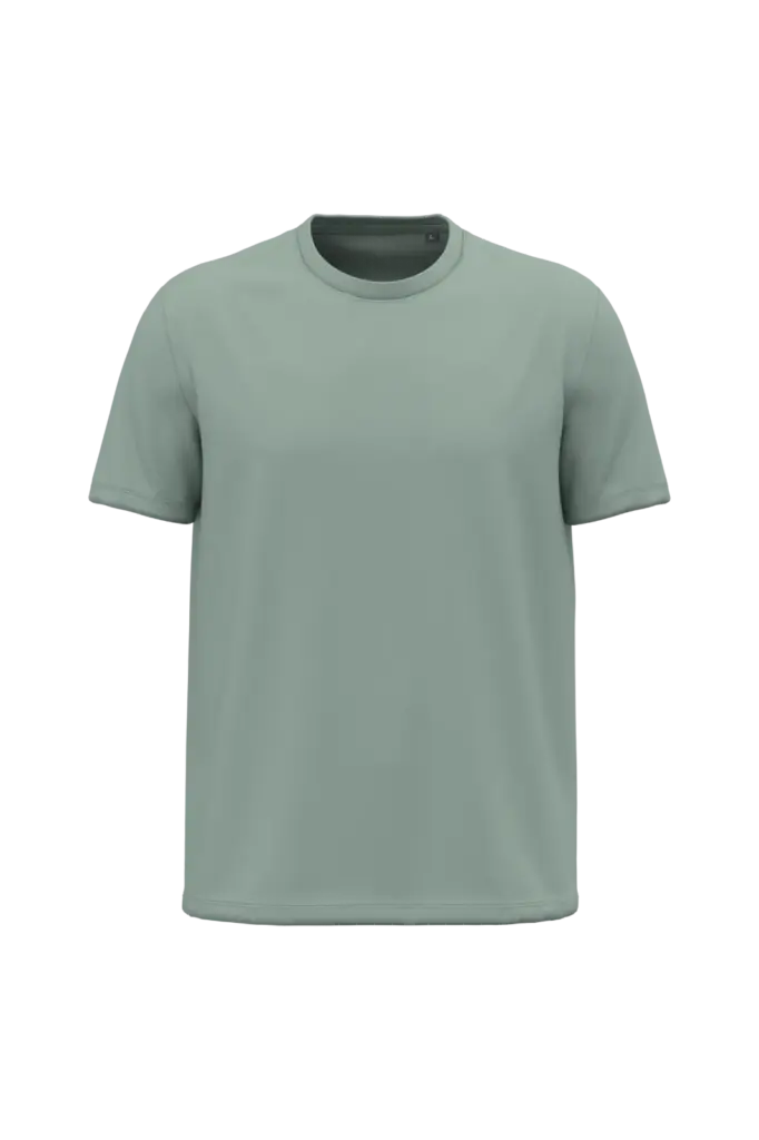 K3032ORG - Heren T-shirt Bio190, sage — productfoto 19