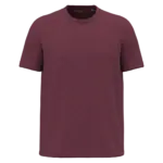 K3032ORG - Heren T-shirt Bio190, wine heather — productfoto 24