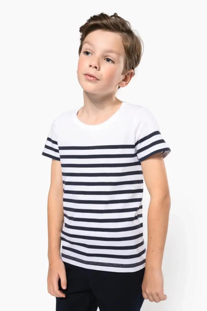 Matrozenshirt ronde hals Bio