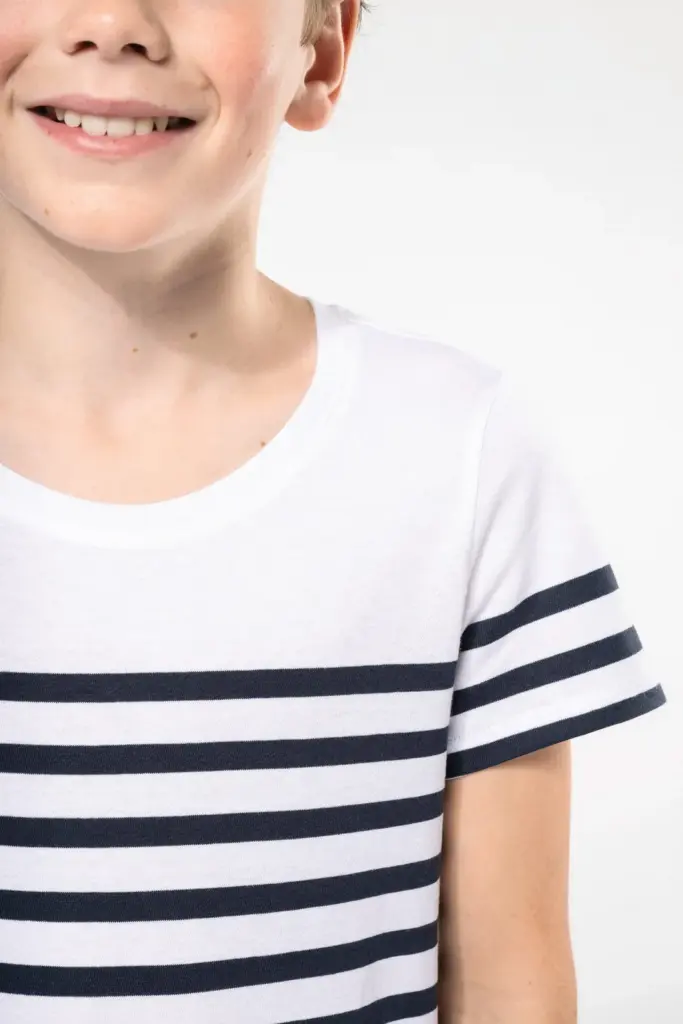 Matrozenshirt ronde hals Bio — productfoto 3