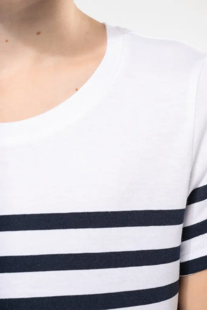 Matrozenshirt ronde hals Bio — productfoto 4