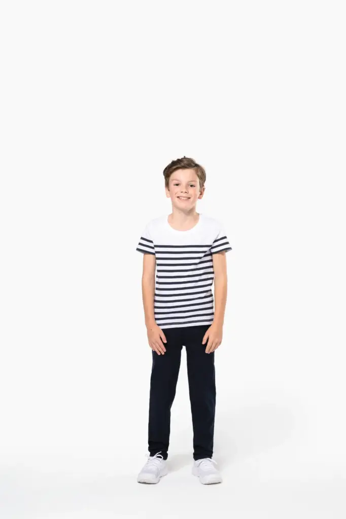 Matrozenshirt ronde hals Bio — productfoto 5