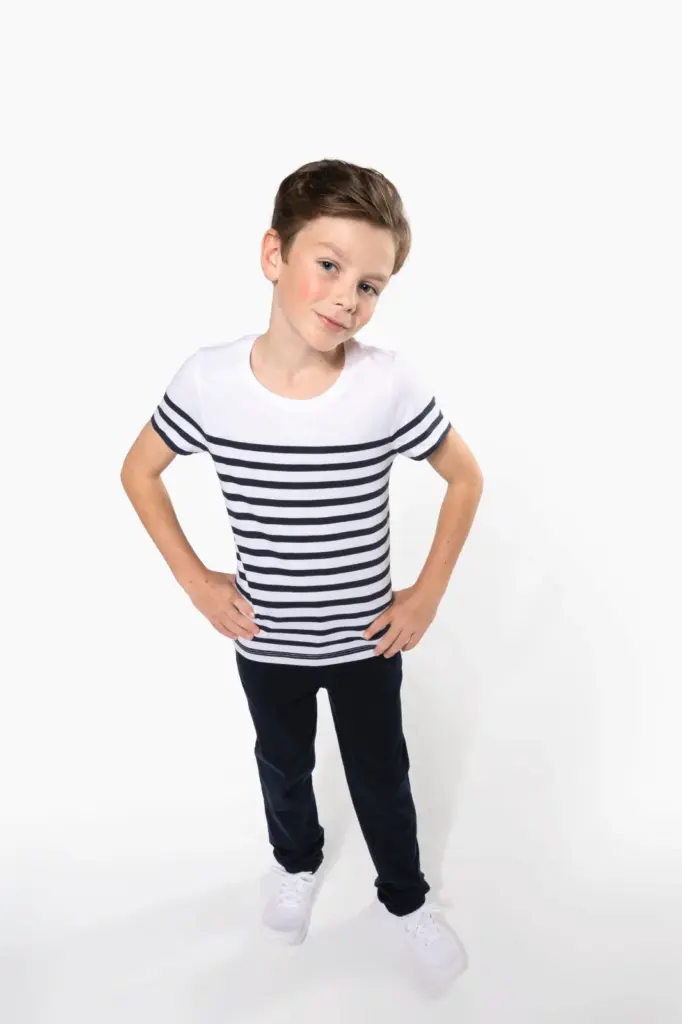 Matrozenshirt ronde hals Bio — productfoto 6