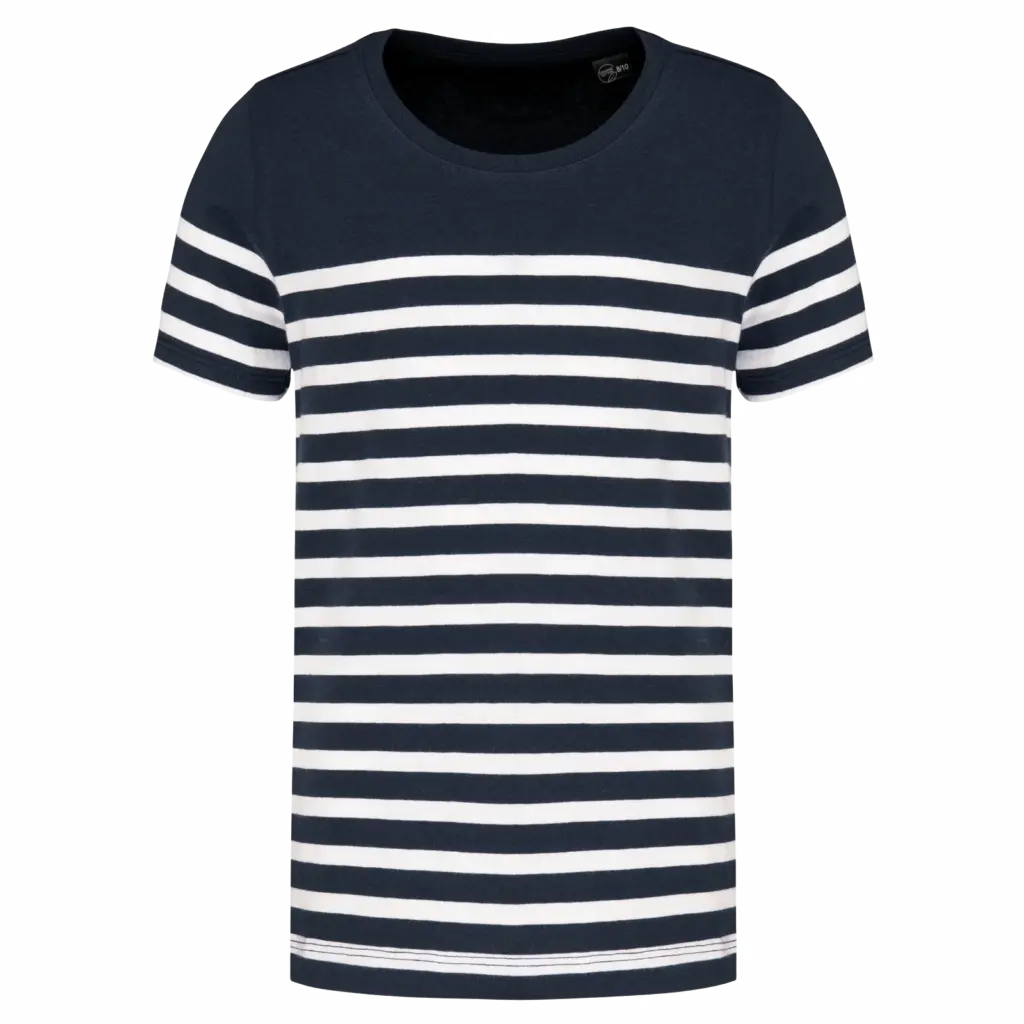 Matrozenshirt ronde hals Bio — productfoto 8