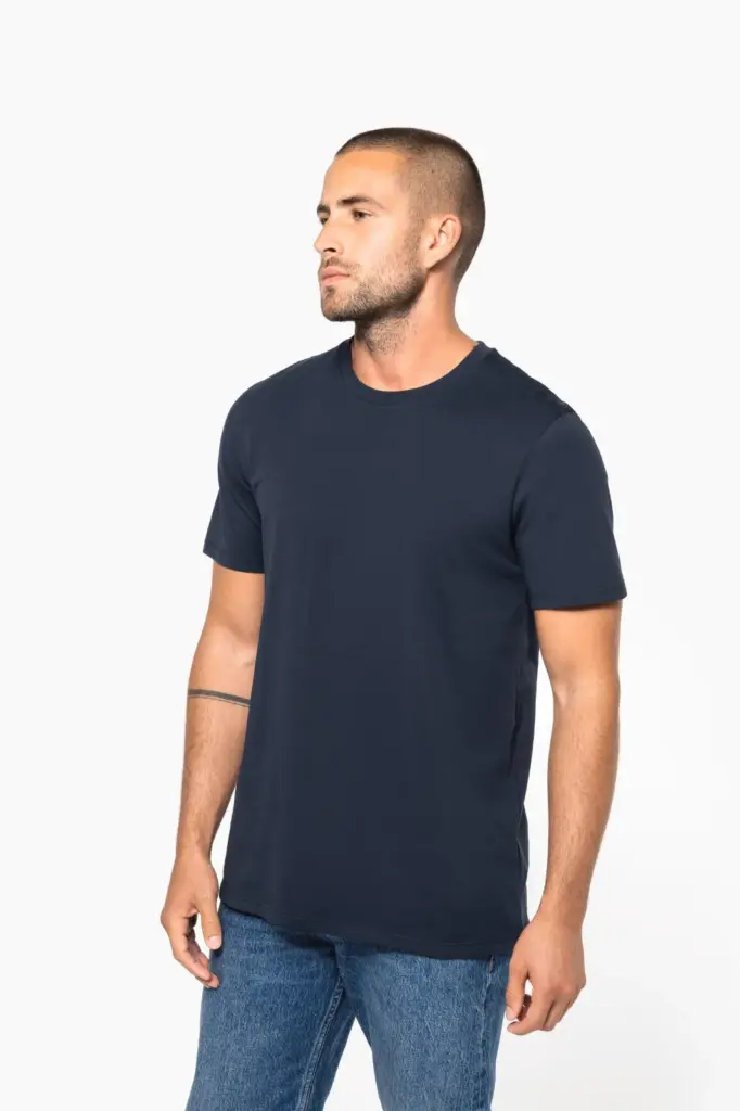 K3036-17_2025 - Hidalgo-werbeartikel T-shirt ronde hals met korte mouwen uniseks — productfoto 5